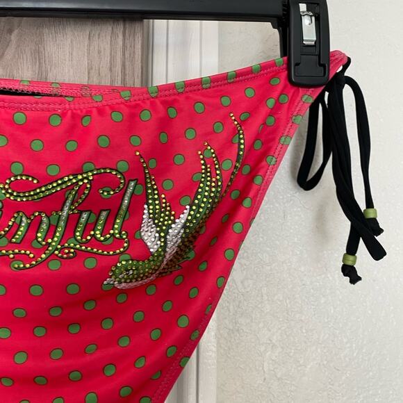 NWOT sinful by Affliction geranium star bottom - Picture 7 of 7